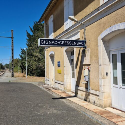 ARRÊTS DE TRAINS EN GARE DE GIGNAC-CRESSENSAC