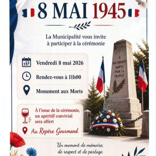 COMMÉMORATION 8 MAI 1945