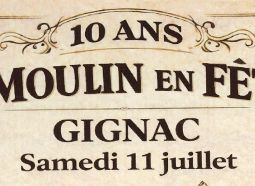 FÊTE DES 10 ANS DU MOULIN : ANNULATION PARTIELLE